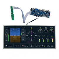 Module LCD haute luminosité 17,3 pouces 1920x768 30PIN LVDS 600 Nits pour simulateur de vol