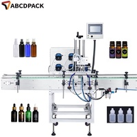 Machine de remplissage automatique de bouteilles à pompe péristaltique pour lotion, huile essentielle et huile cosmétique