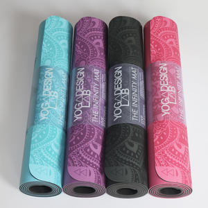 مخصص اليوغا تصميم مختبر إنفينيتي 5 مللي متر سميكة ماندالا نمط بو سجادة يوغا مطاطية الطبيعي - Product Image 2