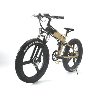 De aluminio deporte Ebike grasa de neumáticos de <span class=keywords><strong>26</strong></span> pulgadas E bicicletas plegable Mtb Eu 48v 500watt de montaña eléctrica fuera de la carretera bicicleta - Product Image 3