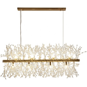 Luxury Living Room <strong>Light</strong> Hotel Villa Led Modern Crystal Chandelier Lighting - Product Image 4