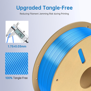Filament PETG OEM ODM en vrac, couleurs claires, bleues, brunes, imitation bois, 1 kg, 1,75 mm, filament PETG multicolore, recharge - Product Image 3