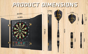 Juego de armario decorativo para dardos - Product Image 4