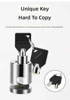 Antivol de disque en alliage d'aluminium usiné CNC, thermolaqué, pour VTT et vélos électriques – Meilleures ventes