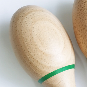 Wholesale Orff Percussion <b>Instrument</b> Wooden Maracas Children Rhythm <b>Instruments</b> Shakers <b>Musical</b> <b>Instrument</b> Tool Toys - Product Image 4