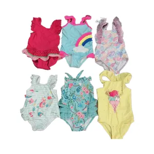 Sommer zweiteilige Kinder Badeanzüge bequeme Baby Bikini Bademode Quick Dry Kid Badeanzug Stock Großhandel
