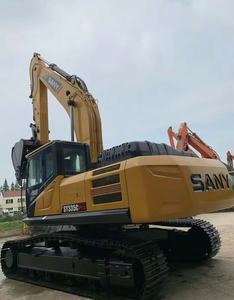 รถขุดตีนตะขาบ SANY SY335H 33.6 ตัน มือสอง พร้อมเครื่องยนต์ Cummins เกียร์บ็อกซ์ และปั๊ม ขาย - Product Image 3