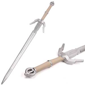 ดาบซิริ ซิเรอาเอล สีเงิน ทำจากโฟม PU สำหรับเด็ก จากเกม MS The Witcher - Product Image 1