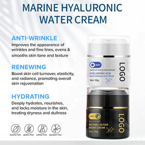 Crema Facial Aclarante de Piel Negra al por Mayor OEM/ODM, Crema de Retinol Reafirmante, Crema de Día y de Noche con Colágeno - Product Image 4