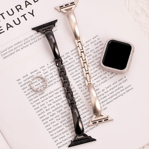 <span class=keywords><strong>Bracelet</strong></span> de montre intelligent en forme de D pour femme Lionorm pour <span class=keywords><strong>Apple</strong></span> <span class=keywords><strong>Watch</strong></span> Ultra 3, respirant, étanche, en métal, édition limitée - Product Image 6