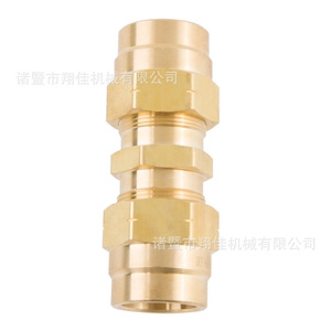 Xiangjia Machinery Air Break Fitting Brass 3812 For Automotive Brake Pipes Compression Fitting - Product Image 4