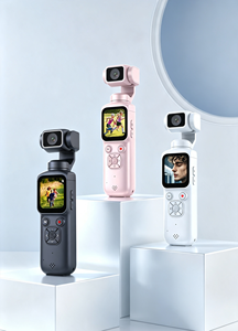 Caméra d'action de poche 4k 330 °   Caméra numérique avec suivi automatique, 64MP, écran tactile de 1,72 pouces, suivi du visage et capture de sourire - Product Image 2