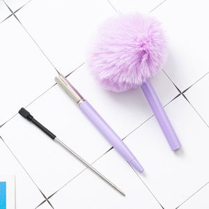 Fluffy Pom Pom <b>Pen</b> Cute <b>Novelty</b> <b>Pens</b> for Promotional Giveaways & Events! - Product Image 4