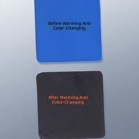 Autocollant de changement de couleur irréversible bleu-noir résistant aux hautes températures, appliqué aux points de connexion des barres omnibus des postes de transformation