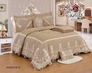 Wholesale Embroidered Bedspread Set Super King Size <strong>Winter</strong> <strong>Quilt</strong> Bedsheet and <strong>Quilt</strong> for Hotel Turkish Style Bedding - Product Image 4