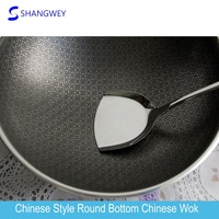 34cm Plus Grande Taille Marmite Ensembles 3 Couches En Acier Inoxydable Antiadhésif Poêle Wok