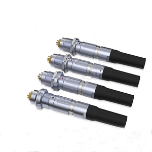 Foam Cutting Machine Connectors EGG.0B.306 0BZ1G06 DIN Aluminum Brass <b>Push</b>-pull Connector for Automotive Use - Product Image 3