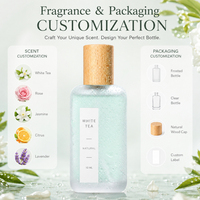 Parfum personnalisé en marque blanche 20 ml et parfum 1:1 avec un standard de qualité 1:1, parfum naturel au thé blanc pour le voyage