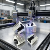 Bloc de guidage linéaire en aluminium CNC SCS8UU avec unités de glissière pour ateliers d'impression 13 mm x 30 mm