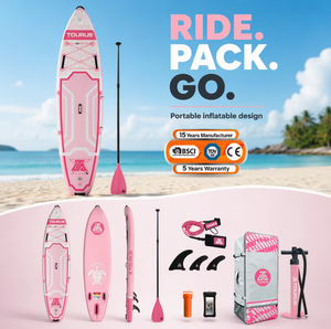 Planche à pagaie <span class=keywords><strong>gonflable</strong></span> 10,6 pieds en stock – SUP polyvalent populaire avec garantie de 5 ans pour les sports nautiques - Product Image 5