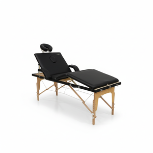 Lits de <span class=keywords><strong>massage</strong></span> pliants de haute qualité à 4 sections personnalisables avec logos sur mesure <span class=keywords><strong>pour</strong></span> salons de beauté et spas - Product Image 1