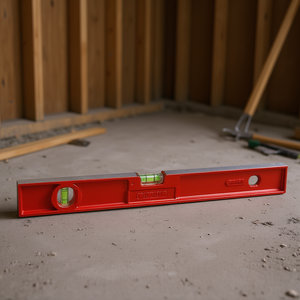 Nivelador de doble base Tmlh 3205 de 48 pulgadas de aluminio con burbujas para fontanería y construcción - Product Image 3