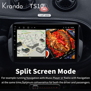 Écran radio de voiture Android Auto sans fil Carplay pour <span class=keywords><strong>Mercedes</strong></span> <span class=keywords><strong>Benz</strong></span> Smart 453 Fortwo 2014-2020 Lecteur multimédia 4G GPS Android 15 - Product Image 5