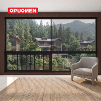 Ventanas Corredizas de Aluminio Personalizadas con Vidrio Templado, Resistentes a Huracanes, Certificación NFRC AS2047