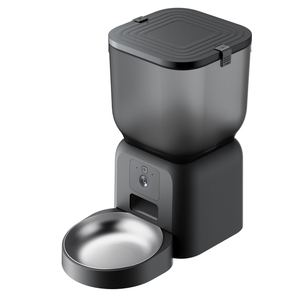 Distributore Automatico di Cibo per Cani e Gatti da 4L con Controllo WiFi e App, Chiamata Vocale, Timer, Ciotola in Acciaio Inox di Piccole Dimensioni - Product Image 2