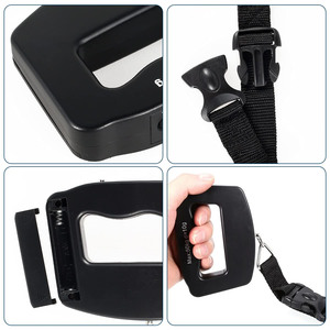 Báscula Digital para Equipaje de 50 kg, Báscula Digital Colgante para Viajeros, Báscula Portátil con Pantalla LCD - Product Image 6
