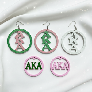 <span class=keywords><strong>Orecchini</strong></span> in Legno <span class=keywords><strong>Personalizzabili</strong></span> Scontati, Rosa e Verde, con Charm Tagliato al Laser, Lettere Personalizzate, alla Moda, Glamour e di Tendenza - Product Image 2