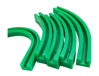 Rail de guidage en polyéthylène avec guide en T résistant à l'usure pour la transmission, pour ligne de production de convoyage alimentaire en nylon