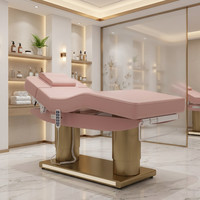 Meilleures ventes OEM ODM Lit de massage portable personnalisé pour salon de coiffure, soins du visage et du corps, pédicure, spa, chaises de salon de manucure de luxe