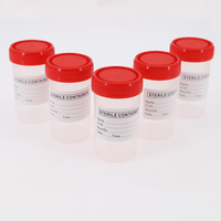 Taza de plástico desechable para prueba de pacientes, contenedor de orina, 30ml, 40ml, 60ml