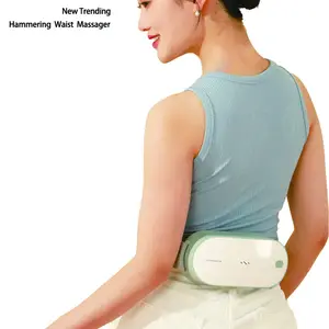 best selling products 2024 electric abdomen waist beat hammer massager back massaging machine lower back massager