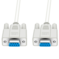 Cable Serial DB9 de 9 Pines RS232 para Monitor de Computadora, Cable de Datos para Puerto COM, Máquina de Grabado, Conexión Directa