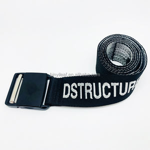 Cinturón Deportivo de Nailon con Hebilla Magnética y Logotipo Grabado con Láser Personalizado de 1.5 Pulgadas, Cinturón Jacquard para Patinaje, Cinturón de Muñeca para Hombre - Product Image 3