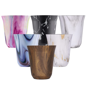 Tasses à expresso personnalisées isolées à Double paroi <span class=keywords><strong>en</strong></span> acier inoxydable 80ml, tasses à <span class=keywords><strong>café</strong></span>, tasse incassable sans tige, petite tasse - Product Image 1