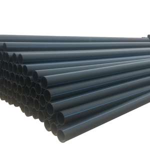 Hdpe צינורות פלסטיק dn50 * 4.6 מ "מ pe100 עבור השקיה מים ריתוך ניקוז עמיד בפני קשיחות גבוהה ניקוז עירוני - Product Image 4