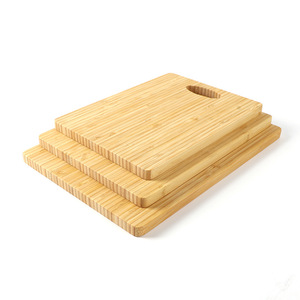 Les fabricants de bambou proposent des ensembles de planches à découper en bambou sur mesure (3 pièces, double face), des ensembles de planches à découper pour la cuisine. - Product Image 1