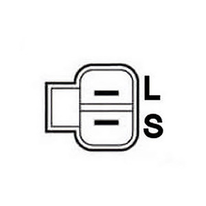 Pajero Sport I 2.5 TD (K94W, K74T) ดีเซล (KW: 85, HP: 115) ตั้งแต่07-2002 401533RIV Valeo - Product Image 3