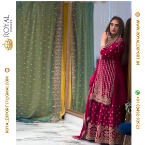 นําเสนอคอลเลกชันชุดสูทสวมใส่ปาร์ตี้ดีไซเนอร์ใหม่พร้อมงานเย็บปักถักร้อยหนักแน่น - Product Image 4