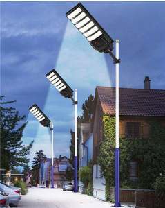 Lampadaire solaire extérieur 600W 800W 1000W, <span class=keywords><strong>batterie</strong></span> haute capacité, tout-en-un, lampadaire solaire LED intégré - Product Image 5