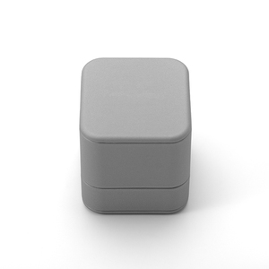 FANXI - Caja de Cuero de Calidad al por Mayor para Joyería, Caja de Anillos con Logotipo Personalizado, Caja de Empaque para Joyería - Product Image 5