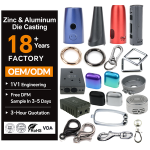 Độ chính xác cao áp zamak đúc phụ kiện kim loại nút Keychain dao cạo vỏ Microphone các bộ phận với đúc nhà sản xuất - Product Image 1