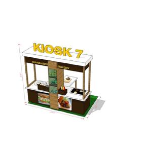 Extérieur bon marché camion de nourriture de rue/chariot de crème glacée/hot dog chariot de nourriture mobile alimentaire jus d'orange pour le kiosque vente - Product Image 6