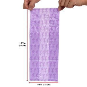 Sacs à cordon biodégradables personnalisés pour litière de chat, sacs à déjections pour animaux de compagnie, sacs poubelles pour litière, pelle à litière, 25*40 - Product Image 3