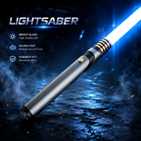 Sabre laser Nexus RGB Baselit Neopixel avec mouvement fluide, poignée métallique robuste pour duels, jouet épée laser pour dropshipping et vente en gros
