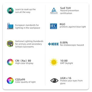 Popular Venta caliente Lámpara de pie Luces LED modernas clásicas para uso en la oficina