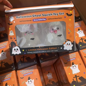 Juguete de Peluche Transparente de Vaseline con Forma de Fantasma para Halloween, Juguete Antiestrés de Rebote Lento para Aliviar la Ansiedad - Product Image 5